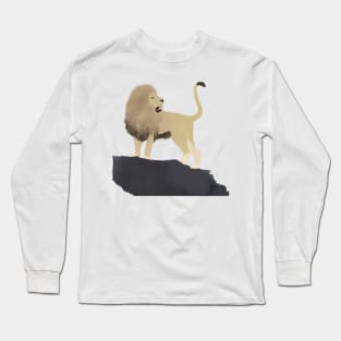 Lion Roar Rock Long Sleeve T-Shirt